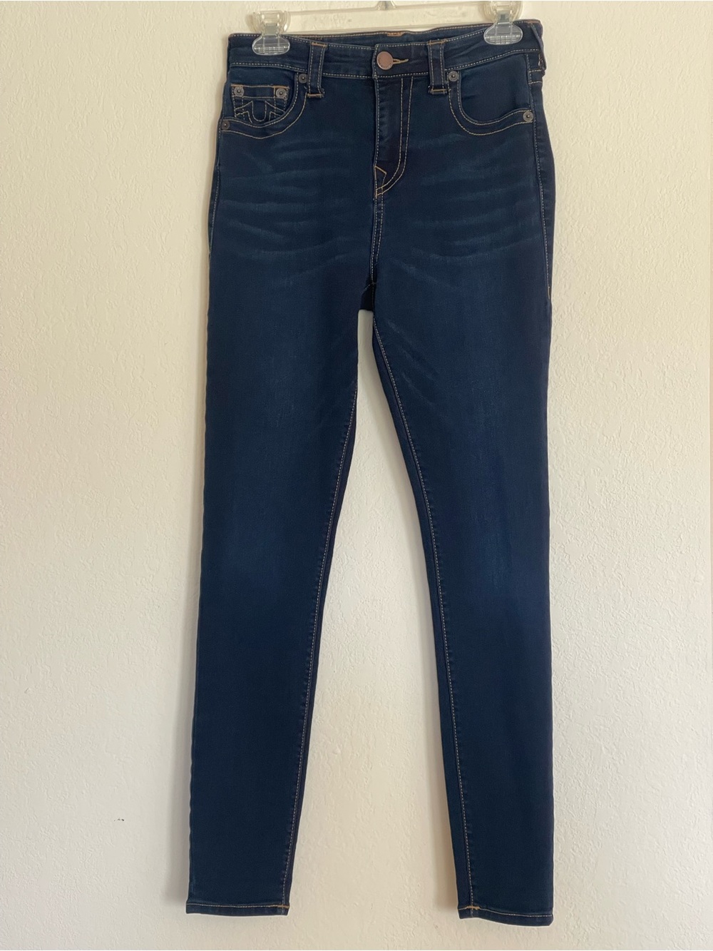 True Religion Halle High Rise Super Skinny Jeans Size 29